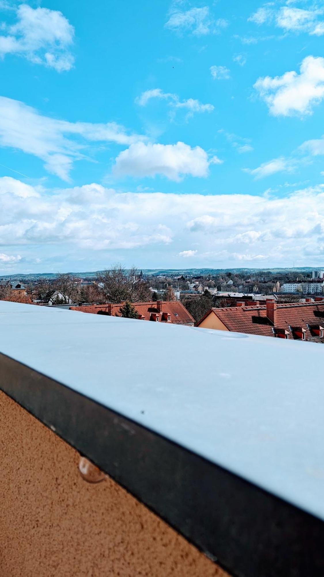 Rooftop Art Apartment, E-Roller,Ausblick,Wlan,Tv Chemnitz Eksteriør billede